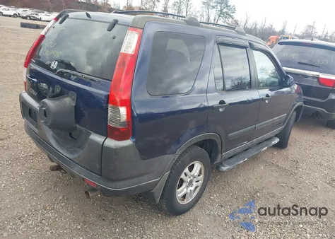 2003 Honda Cr-V Ex from USA, damaged, VIN SHSRD78813U112898